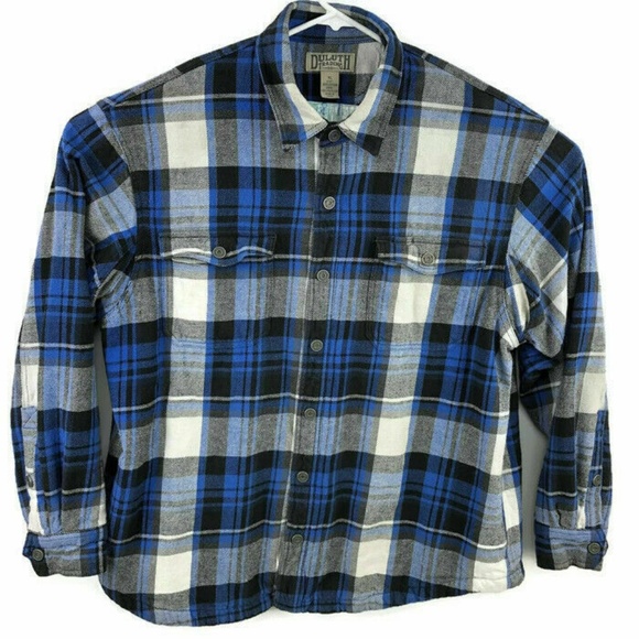 duluth fleece lined flannel